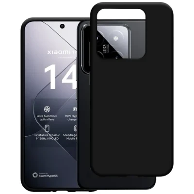 Abbildung von Just in Case Soft Design Xiaomi 14 Back Cover Zwart