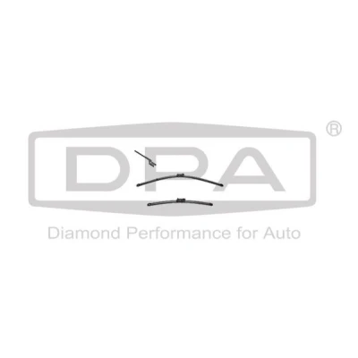 Abbildung von Scheibenwischer Dpa 99551078502 beidseitig VOLKSWAGEN: Jetta 3, 4