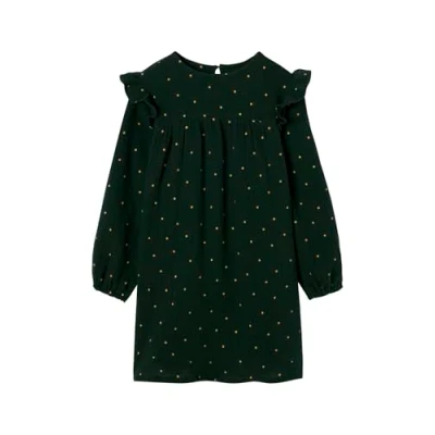 Abbildung von Mädchen Kleid mit Volants