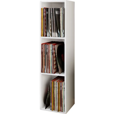 Abbildung von VCM CD Regal Holz Schallplatten LP Stand Platto 3fach, 1 tlg.
