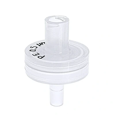 Abbildung von GVS Filter Technology, Syringe Filter, ABLUO, 13mm, PE Membrane, 0.5µm, PP Housing, 10/pk