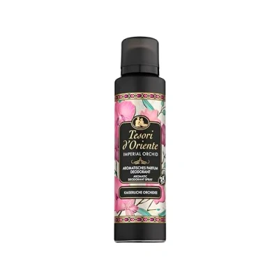 Abbildung von Tesori d&#039;Oriente Parfum Deodorant &#039;Imperial Orchid&#039;, 150 ml, aromatisches Deo Spray mit luxuriöser Orchidee, Duft zum Träumen, 24 h Schutz, Wellness Ritual für Körper &amp; Sinne