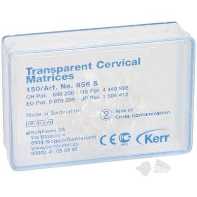 Abbildung von Hawe Zervikalfolien transparent 856S 150 Matrizen