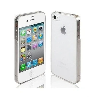Abbildung von itronik Hülle kompatibel mit iPhone 4 4S ORIGINAL Premium Hardcase Klar/Transparent (iPhone Schutzhülle Case)