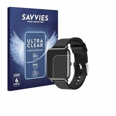 Abbildung von Savvies 6 Stück Schutzfolie für Popglory IP67 1.4&quot; Displayschutz Folie Ultra Transparent