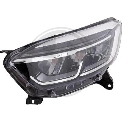 Abbildung von DIEDERICHS 4406287 Scheinwerfer links LED für Rechtsverkehr ohne Steuergerät mit Stellmotor LWR RENAULT: Captur