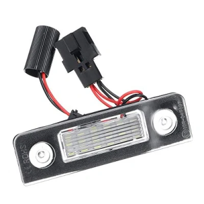 Abbildung von Kennzeichenbeleuchtung,Kennzeichenleuchte 1 Paar Autonummer Kennzeichen Licht für Skoda Octavia 2 Facelift 2009 2012 Facelifted 2003 Roomerster 5J 2006 2010