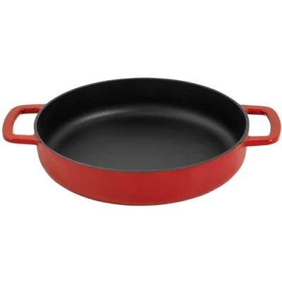 Abbildung von COMBEKK Sous Chef Bratpfanne Doppelgriff 24CM Rot