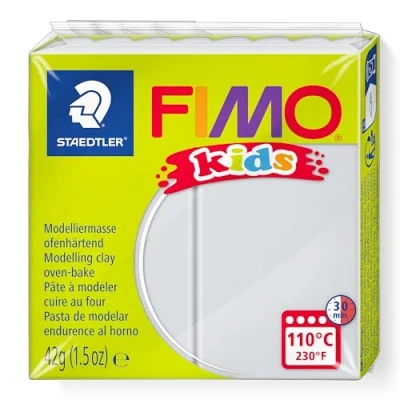 Abbildung von Fimo kids boetseerklei 42 g licht grijs
