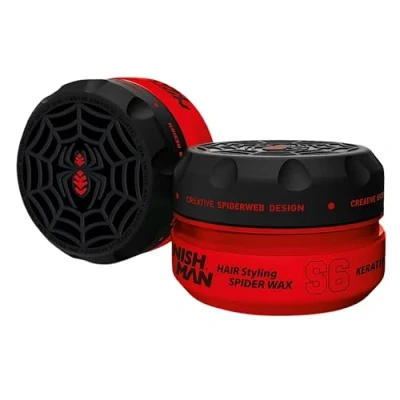 Abbildung von NISHMAN S6 Hair Styling Spider Wax Rot 150 ml XL