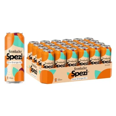 Abbildung von Krombacher Spezi 0,5L Dose 24er Dosentray
