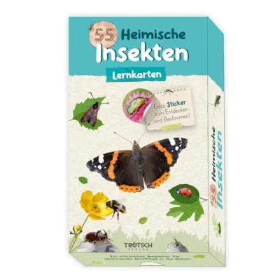 Abbildung von Trötsch 55 Lernkarten Heimische Insekten: Natur Forschen Wissen Fragen