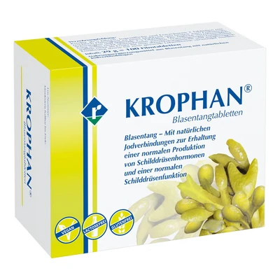 Abbildung von KROPHAN Blasentangtabletten 100 St