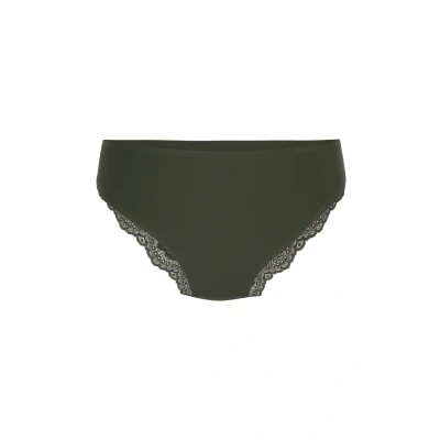 Abbildung von Hunkemöller Invisible Brazilian Lace Back grün
