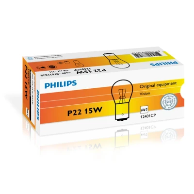 Abbildung von Glühlampe, Blinkleuchte PHILIPS 12401CP