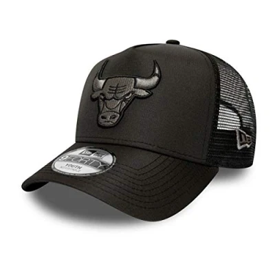 Abbildung von New Era Aframe Trucker Ripstop Chicago Bulls Cap für Kinder, Größe: 52 53, Black