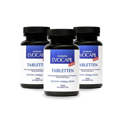 Abbildung von Evocapil Plus Vitamine gegen Haarausfall 180 St