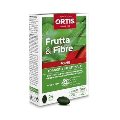 Abbildung von Ortis Frutta&amp;Fibre Forte Integratore Transito Intestinale 24 Compresse