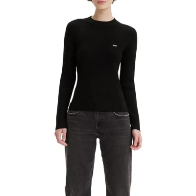 Abbildung von Levi&#039;s CREW Strickpullover, Damen, Größe: XL, Caviar