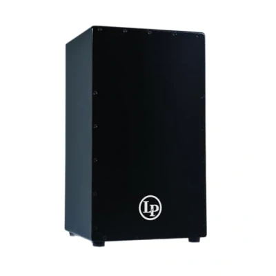Abbildung von LP Latin Percussion Cajon Black Box 19&quot; x 11&quot; 10,13&quot; Front: Baltische Birke, Korpus: MDF, Typ: Wire (3 16), LP1428NY, Handtrommel, Sitztrommel, Drum Circle