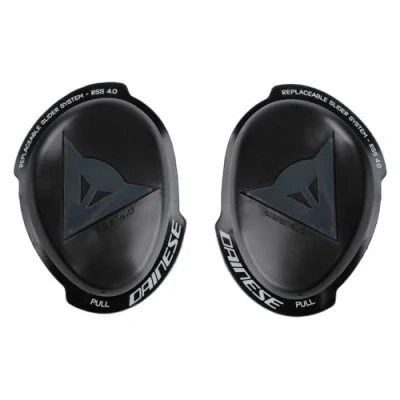 Abbildung von Dainese Knee Slider Rss 4.0 Full Kit, Knieschutz für Motorräder, Männer und Frauen, Schwarz/Anthrazit, N