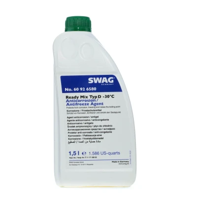Abbildung von SWAG 60 92 6580 Frostschutz Glaceol RX type D, G11 grün RENAULT: MEGANE 2 Kombi, Clio 4 Schrägheck, Modus / Grand Modus, DACIA: Duster II, SUV