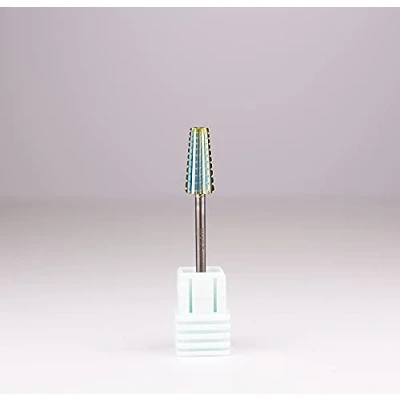 Abbildung von Apex® Professioneller 5 in 1 Wolframkarbid Elektro Nagelbohrer, 3/32 Zoll, 2,35 mm Schaft für Gele, Acryl, Nagelkunst, Maniküre, Pediküre, professionelle Nägel (extra grob)
