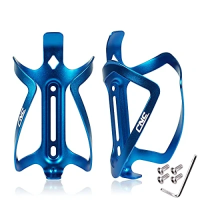 Abbildung von CNC Fahrrad Flaschenhalter,Fahrrad Getränkehalter，Trinkflaschenhaltung für rennrad/MTB/Mountainbike，Blau