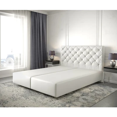 Abbildung von Boxspringgestell Dream Great 140x200 cm Kunstleder Weiß