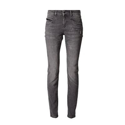 Abbildung von Miracle of Denim M.O.D. Damen Jeans Suzy Skinny Fit Grau Florencia Grey W25 W34 Baumwolle, Größe:34W / 30L, Farbvariante:Florencia 3414