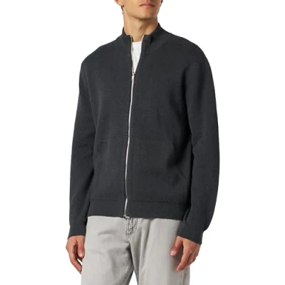 Abbildung von Seidensticker Regular Strickjacke, Herren, Größe: Large, Grey