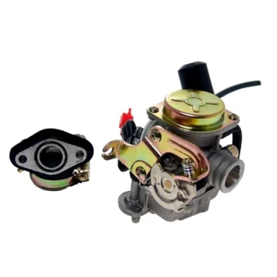 Abbildung von 2EXTREME Vergaser + Ansaugstutzen für JINAN QINGQI QM50QT 2, 6, 10