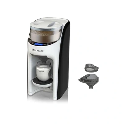 Abbildung von Baby Brezza Babynahrungszubereiter Formula Pro Advanced Vorteils Set, inkl. zusätzlichem Milchpulvertrichter, verschiedene Farben