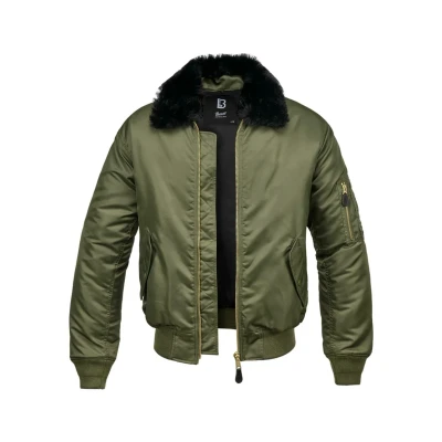 Abbildung von Brandit MA2 Collar Winterjacke, Herren, Größe: XXL, Olive