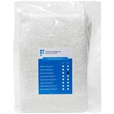 Abbildung von Glasfasermatte, Glasmatte, Glasfasergewebe/CSM 1m2 450 gr/m2 Speziell für Polyesterharze Gute Imprägnierung GFK matten, Fiberglas, Glasfaservlies, Glasgewebe, Rovinggewebe