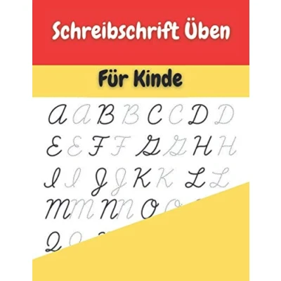 Abbildung von Schreibschrift Üben Für Kinde: Ideal Zur Entwicklung Der Handschrift Buchstaben In Schreiben Lernen