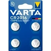 Abbildung von VARTA Lithium Coin Knopfzelle CR2016, 3Volt Batterie