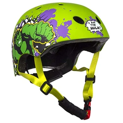 Abbildung von Seven Polska Kinderfahrradhelm Marvel &quot;HULK&quot;, Skater, Roller, M: 52 56cm, ab ca. 6 Jahre