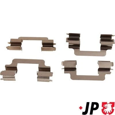 Abbildung von JP GROUP 3764001110 Zubehörsatz, Scheibenbremsbelag LAND ROVER: Range Rover Sport, Discovery 4, 3
