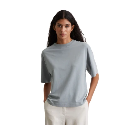 Abbildung von Marc O&#039;Polo Relaxed MIT Tshirt basic, Damen, Größe: Large, Nordic sea