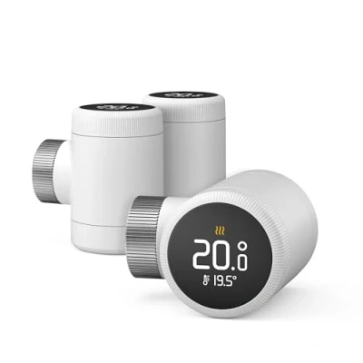 Abbildung von tado Smartes Heizkörperthermostat X Trio Pack, Heizungssteuerung per App und Smart Speaker (Alexa, Siri, Google Assistant), Energie sparen, DIY Installation, nicht kompatibel mit V3+