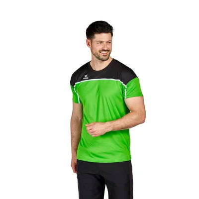 Abbildung von Erima Herren „CHANGE by erima&quot; funktionelles T Shirt, green/schwarz/weiß, XL