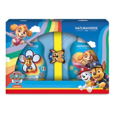 Abbildung von Naturaverde Kinder Paw Patrol Geschenkset „Slap Bracelet“, Duschgel 200 ml, Shampoo und Armband