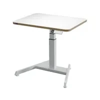 Abbildung von Leitz Ergo Elektrischer Sitz /Steh Schreibtisch, Kompaktes &amp; höhenverstellbares Stehpult, Belastbar bis 80 kg, Mit Kabelführung, x 60 cm, Für Büros Home Office, Serie, Weiß, 65340001