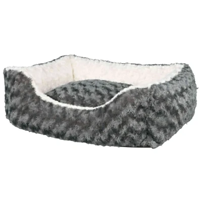 Abbildung von Bett Kaline, eckig 80 x 65 cm / Grau Creme