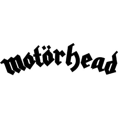 Abbildung von chemstickattack Motörhead Logo Aufkleber Sticker Heckscheibenaufkleber Lemmy ca.100x28 cm schwarz