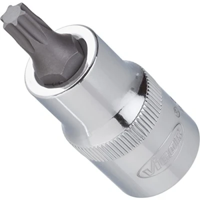 Abbildung von VIGOR V2156 Steckschlüsseleinsatz T45 VDE Seitenschneider
