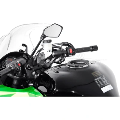 Abbildung von SW MOTECH QUICK LOCK EVO Tankring TRT.00.640.14001/B für Kawa 5 Loch