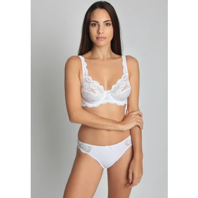 Abbildung von Sassa Damen Bügel bh BH, Weiß (Weiß 100), 80B EU