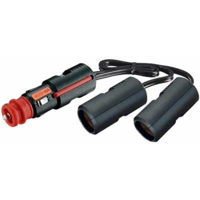 Abbildung von ProCar Zwillingskupplung 16 A mit Universalstecker